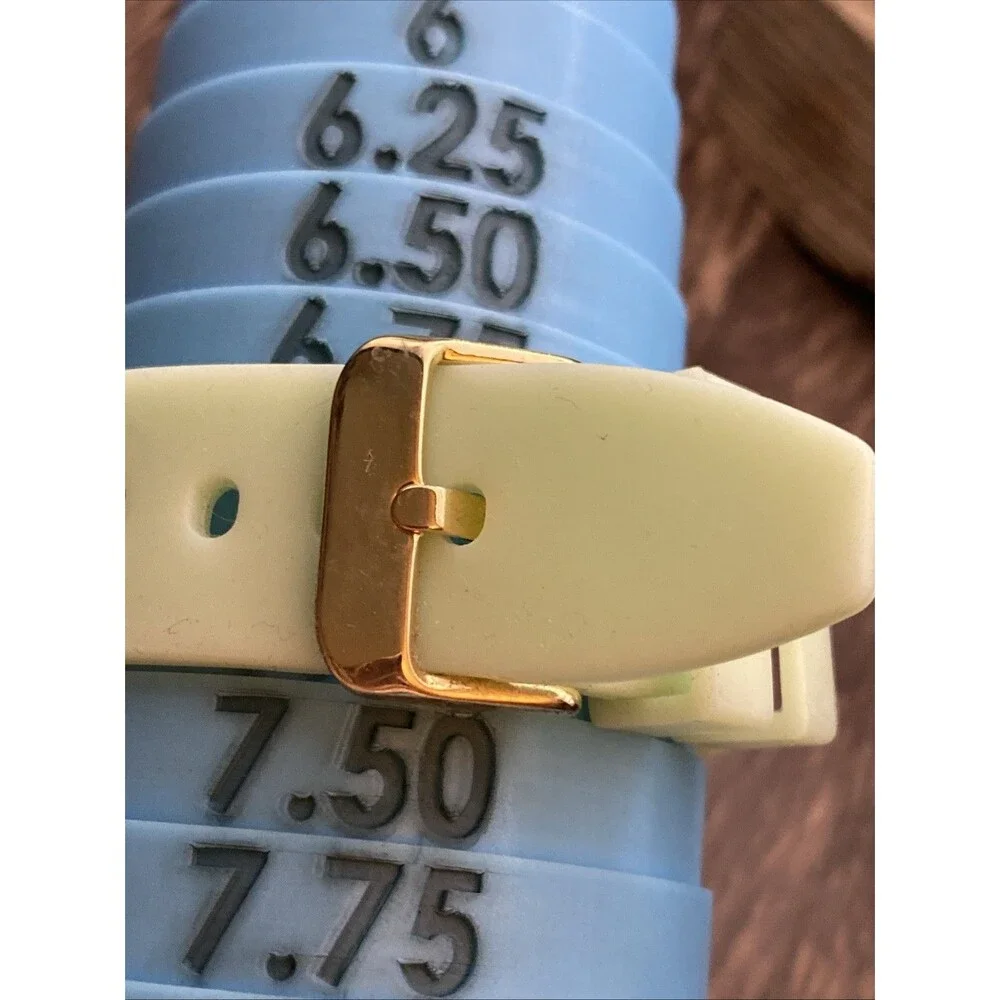 Unbranded Mint Green And Gold Women's Watch New Battery Working